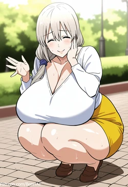 [BenrrAI] GIRLFRIEND'S MOTHER UZAKI TSUKI [AI Generated] 作品封面