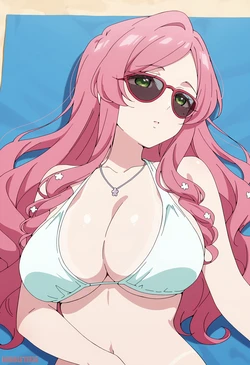 [BubbleTeeXL] Hahari Hanazono | 100Kanojo [AI Generated] 作品封面