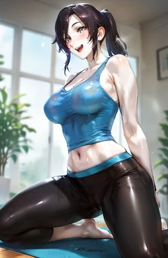 Flowersbeautiful 3b15.Wii Fit Trainer BBC【196p】[AI Generated] 作品封面