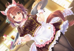 生气的粉白猪 (Uma Musume) 【AI Generated】 作品封面
