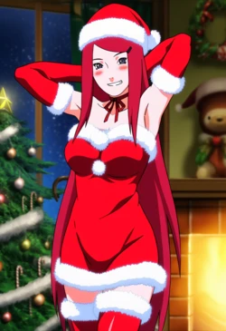 TheFarAi Naruto X Kushina Christmas (Ai Generated)