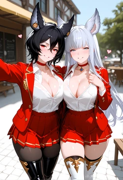 [chefcookwaifu] Ilsa x Korwa (R18) [AI Generated] 作品封面