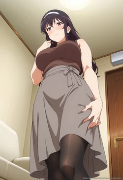 tachibana ai - [Saekano] Utaha Kasumigaoka 185 illustrations | [冴えカノ] 霞ヶ丘詩羽 185枚 [AI Generated] 作品封面