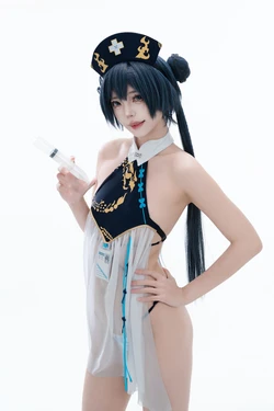 君颜圆又圆 - 蔚蓝档案 龙华妃咲 护士