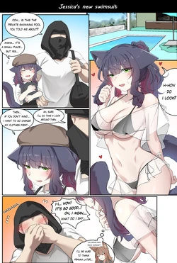 [K0NG_] Jessica's new swimsuit (Arknights) [English] [Ragssgar_ Translations] 作品封面