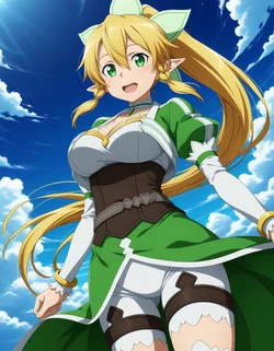 [azusa PATREON] Sword Art Online – Leafa 202P [AI Generated] 作品封面
