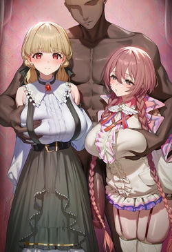 [ChocoPizza] v4c/ffm/3p: kogara toto + amayui moka 239 [AI Generated] 作品封面