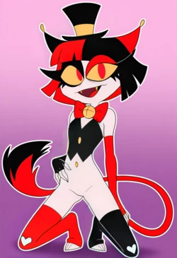 [uo狐] 我喜歡的腳色但是沒人畫 (Hazbin Hotel) [AI圖]