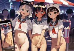 [はずかし本舗] おま◯こTOKTOK 遊園地編 [AI Generated] 作品封面