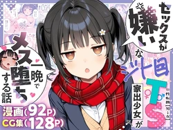 [悪魔ほろほろ] セックスが嫌いなジト目TS家出少女を一晩でメス堕ちさせた話 [AI Generated] 作品封面
