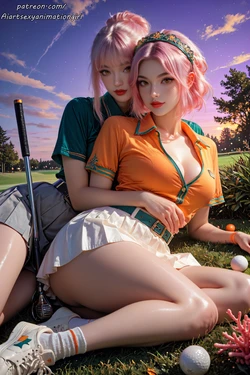 [Patreon] [AiASAG] [4K] ⛳️Golf Girls🫦 - Preview [AI Generated] 作品封面