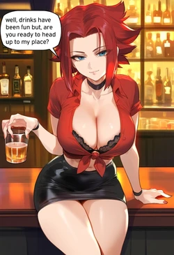 Code geass: Kallen gets a one night stand. [AI Generated] 作品封面