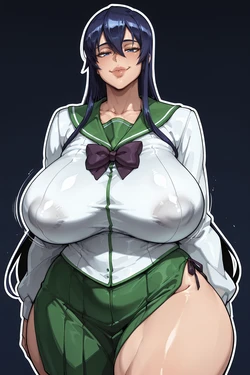 [Yashug02] Saeka Basujima [AI Generated] 作品封面