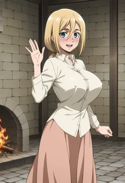 [AindroidParanoid] Historia Reiss - Attack On Titan [AI Generated] 作品封面
