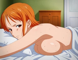 [Pixiv] Liang-Qi (2364945) - Two years ago Nami [AI Generated] 作品封面