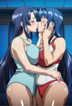 [Plushie Ai 69] Yatsu x Nijou (Taimanin x Maken-ki!) (2025-06-26) [AI Generated]
