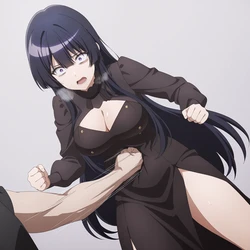 [Pixiv] Tanner (96492182) - ティア (Thea) / Belly Punch & Vomit [AI Generated] 作品封面