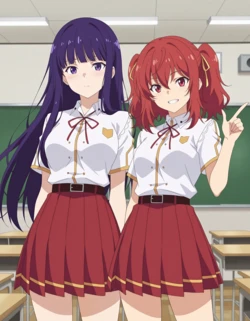 [00x09901] キメ恋！ 高嶺の華と幼なじみがキマった理由 [AI Generated] 作品封面