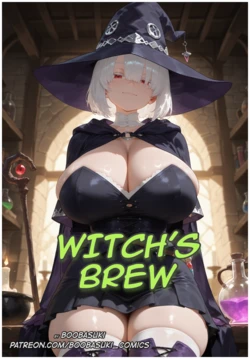 [Boobasuki] Witch’s Brew #1: Growth potion [AI Generated] 作品封面