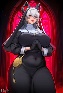 [Renz3n] Zani, Corrupt Nun [Ai Generated] 作品封面