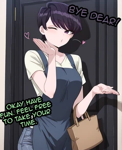 [SnowBunnyWaifus] Komi’s mom has a late-night affair during her night out. (Patreon) [AI Generated] 作品封面
