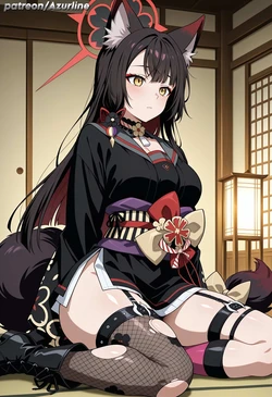 [Azurline] Kosaka Wakamo (Blue Archive) #1 [AI Generated] 作品封面