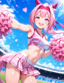 umalewd - Haru Urara (Cheerleader) [AI Generated] 作品封面