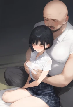 [種付け出版] 僕のボーイッシュ彼女を種付けおじさんに寝取らせてしまった件 [AI Generated] 作品封面