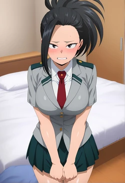 [PafuPafu/H Jam] 八百万百 Momo Yaoyorozu [AI Generated] 作品封面