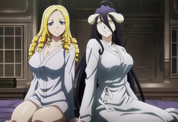 [Sticky] (53p) Overlord Albedo & Solution 3P [AI Generated] 作品封面