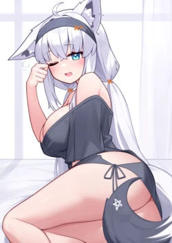 [Deaver] 寝起きフブちゃん (ホロライブ) 作品封面