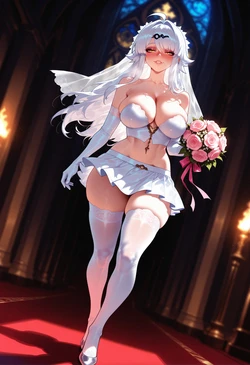 [Noxiea] ~ Yixuan Bride ~ (Zenless Zone Zero) [AI Generated] 作品封面