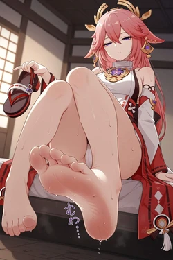 [Ocha no ko] Yae Miko [AI Generated] 作品封面