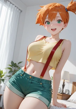 [Rei | Digital Works] Misty - Pokemon [AI Generated] 作品封面