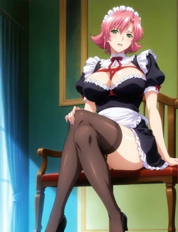 [嘎裡豬排]アスナ・アルセン 109p 爆乳メイド狩り (Patreon) [AI Generated] 作品封面