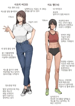 [Ashizuki] Kanojo no ○○ to Ecchi | 여자친구의 ○○와 섹스 [Korean] 作品封面