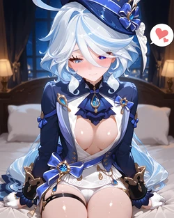 [Asphyxia] Furina | フリーナ [84 Pic/写真] 🥵🥵 (Patreon) [AI Generated] 作品封面
