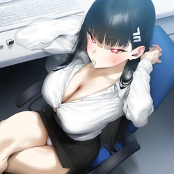 kkoi オフィスでえっち調月リオ Rio at the office (134p) [AI Generated] 作品封面