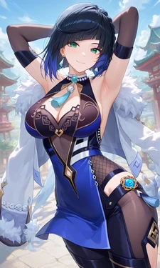 my Yelan collection ( Ai generated ) 作品封面
