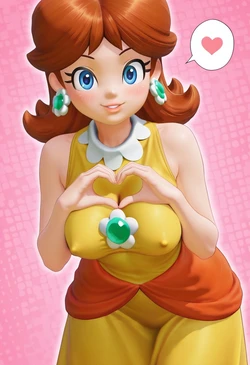 [AI Generated] デイジー姫Princess_Daisy 作品封面
