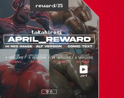 [Takahirosi] April 2025 Patreon (2025.04/#35) [English/Chinese/notext] 作品封面