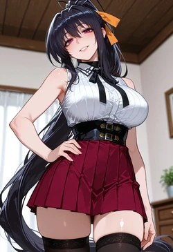 [Patreon] (LustyNymphi) Akeno Himejima (AI Generated) 作品封面