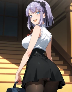 [AI Generated] 枝垂ほたる Hotaru Shitara (だがしかし) 作品封面