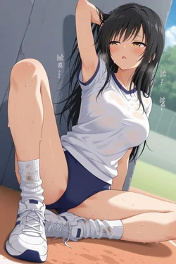 [Ocha no ko] Yui Kotegawa gym [AI Generated] 作品封面