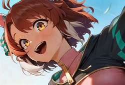 [MOKIIIMOKIII] Dantsu Flame [AI Generated] 作品封面