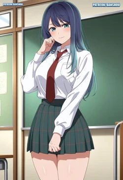 [Banshou] Kurokawa Akane (Oshi no Ko) #3 Commission Request [AI Generated] 作品封面