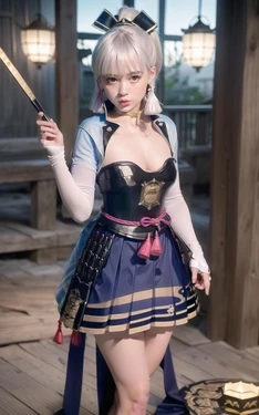 Yukimachi - 神里綾華 [AI Generated] 作品封面