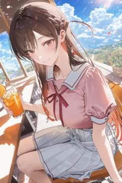[Ramen-Chan] Chizuru Mizuhara (Kanojo, Okarishimasu) [AI Generated]