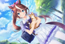 闹小孩子脾气的东海帝皇 (Uma Musume) 【AI Generated】 作品封面