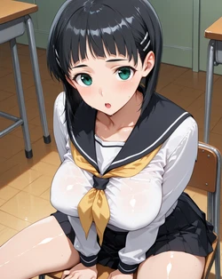 [YakeArt] kirigaya suguha 桐ヶ谷直葉 桐谷直葉(Patreon) [AI Generated] 作品封面